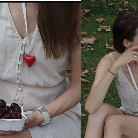 Zawieszka ceramiczna serce