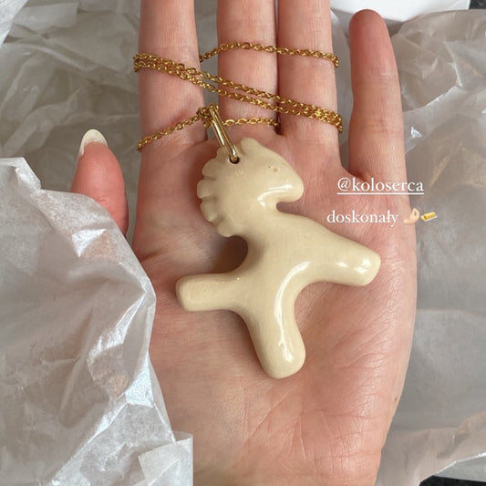 Zawieszka ceramiczna konik