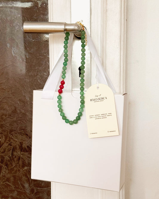 Naszyjnik z awenturynu