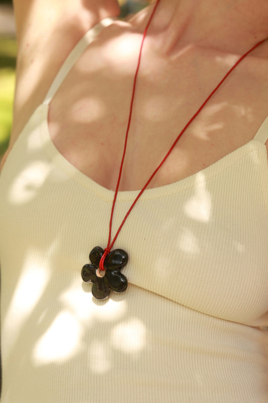 Zawieszka ceramiczna kwiatek