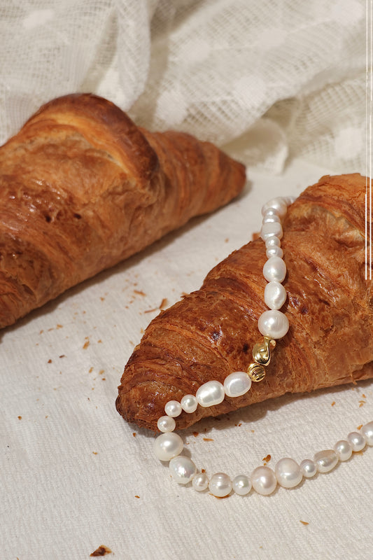 Naszyjnik mix pereł