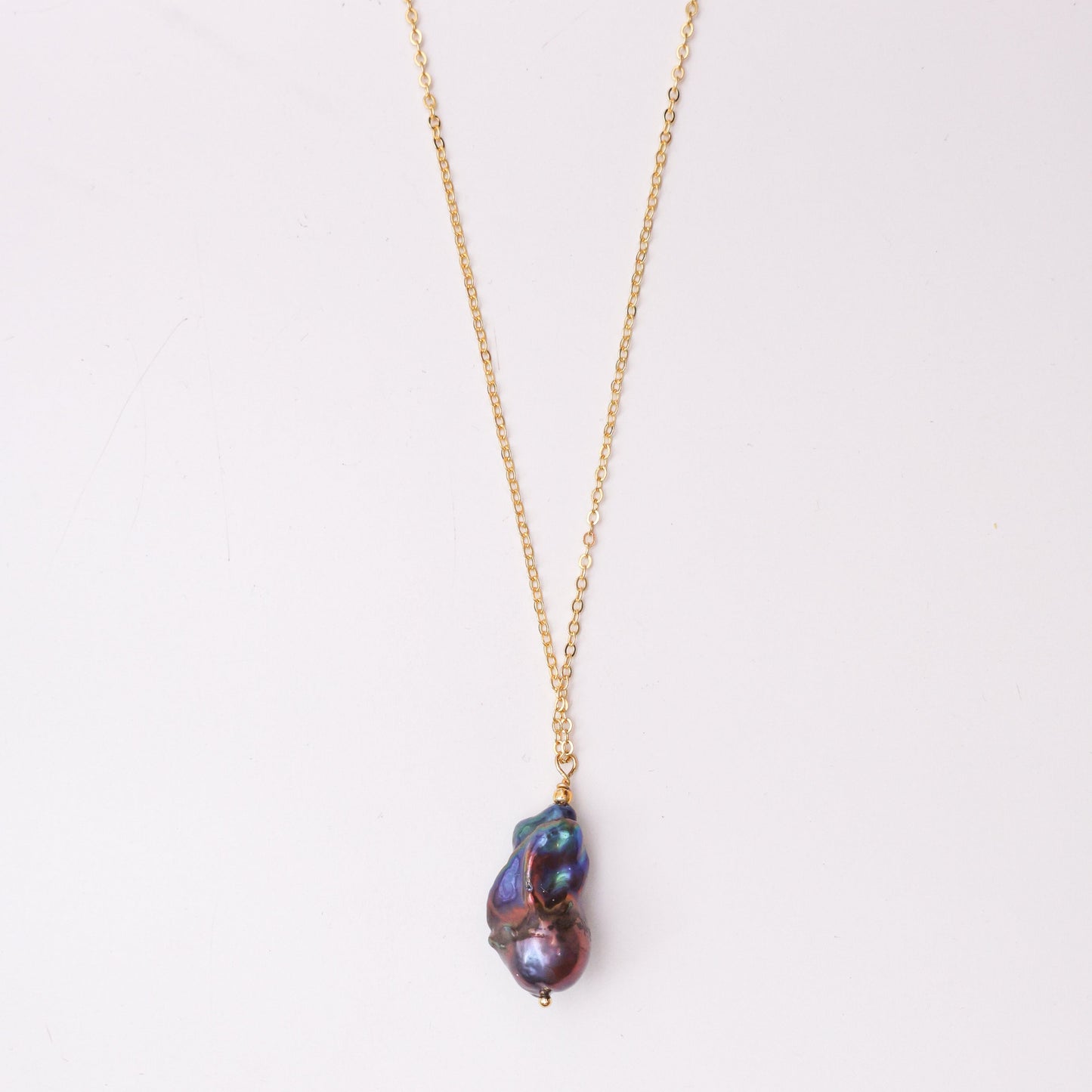 Naszyjnik z barokową perłą