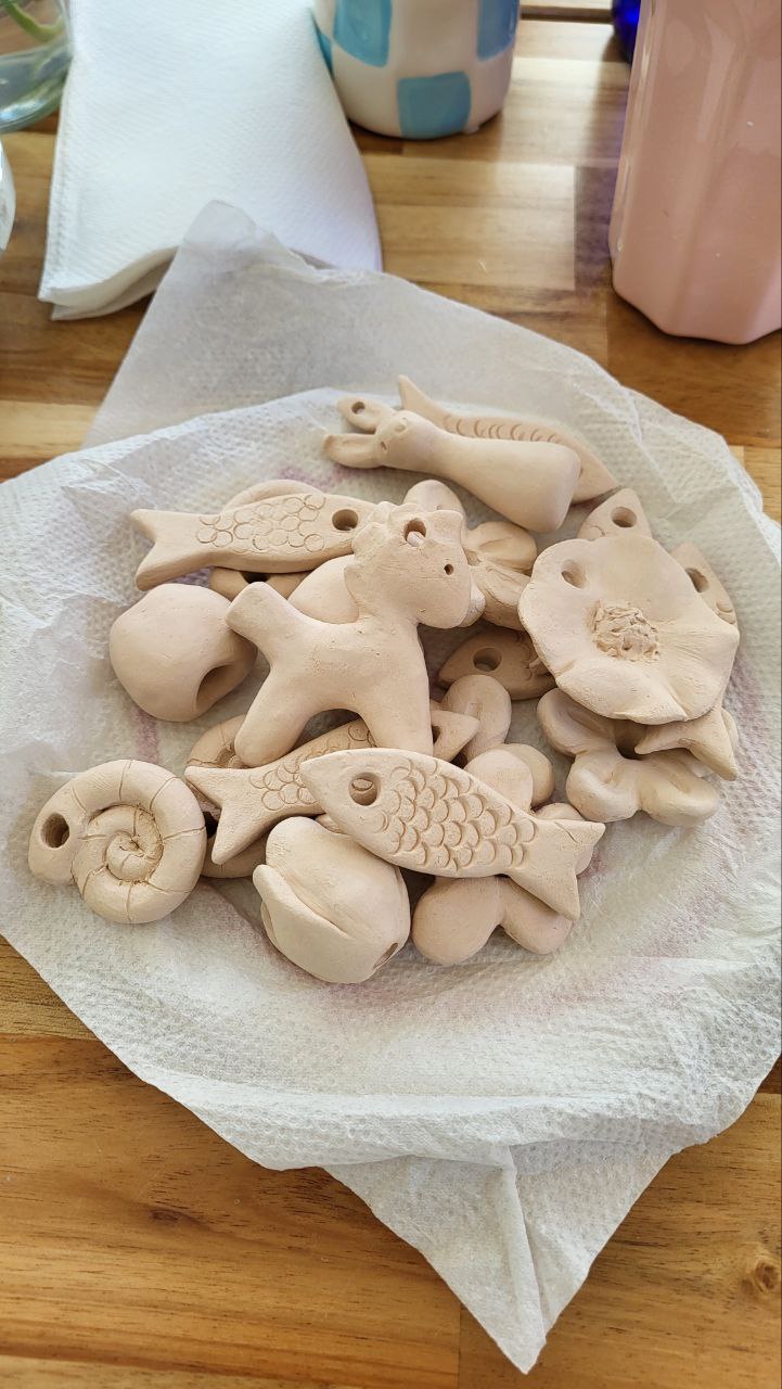 Zawieszka ceramiczna kwiatek